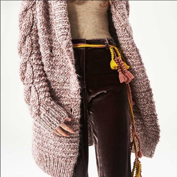 Ulla Johnson Sweaters - Rose Ulla Johnson Handknit Alpaca Cardigan